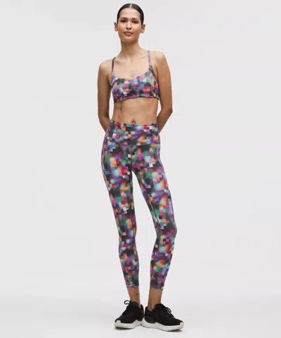 Lululemon Wunder Train Mesh Panel High-rise Leggings 25" Pride