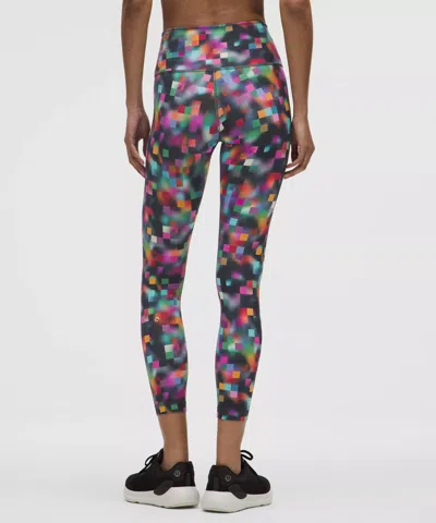 Lululemon Wunder Train Mesh Panel High-rise Leggings 25" Pride