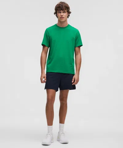 Lululemon Zeroed In Short-sleeve Shirt In Raceway Green