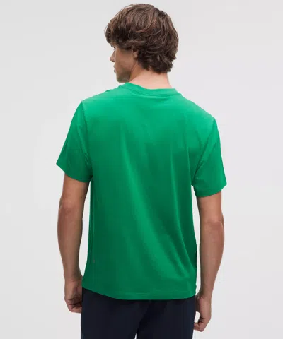 Lululemon Zeroed In Short-sleeve Shirt In Raceway Green