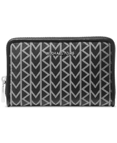 Michael Kors Michael  Jet Set Small Zip Around Card Case
