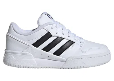 Pre-owned Adidas Originals Team Court 2.0 Str Sneakers In Cloud White/core Black