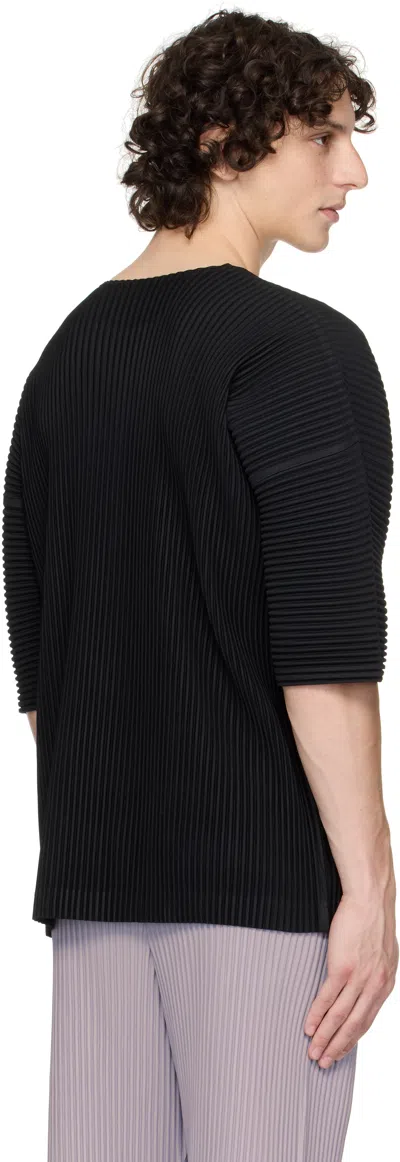 Issey Miyake Basics T-shirt In Black