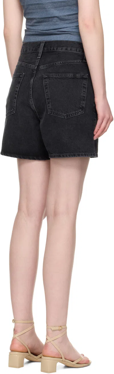 Agolde Denim Shorts With Belt Loops