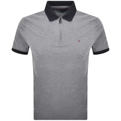 Tommy Hilfiger Performance Polo T Shirt Navy In Gray