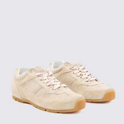 Alohas Tb.56 Suede Cream Leather Sneakers Shoes