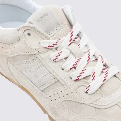 Alohas Tb.56 Suede Cream Leather Sneakers Shoes