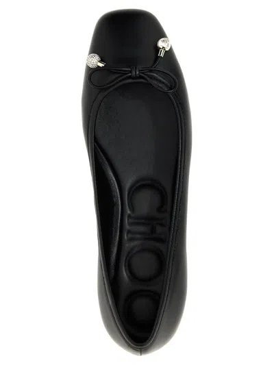 Jimmy Choo Ballet Shoes With Round Head And Flat Soles