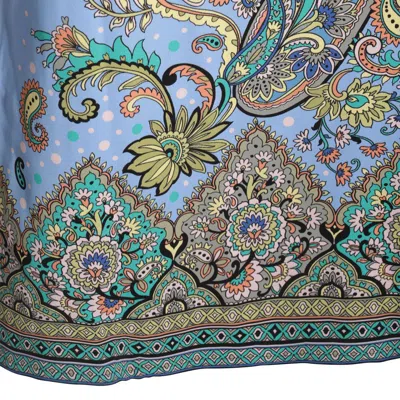 Etro Stretch Viscose Dress With Iconic Print