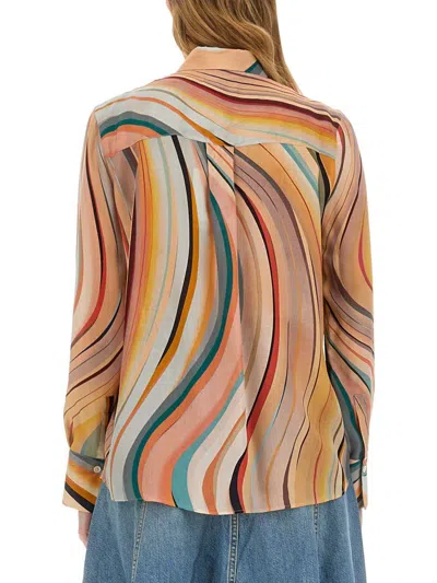 Ps By Paul Smith Ps Paul Smith Shirt With Silk Finish