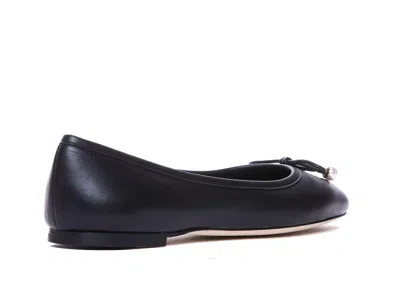 Jimmy Choo Ballet Shoes With Round Head And Flat Soles In Multi