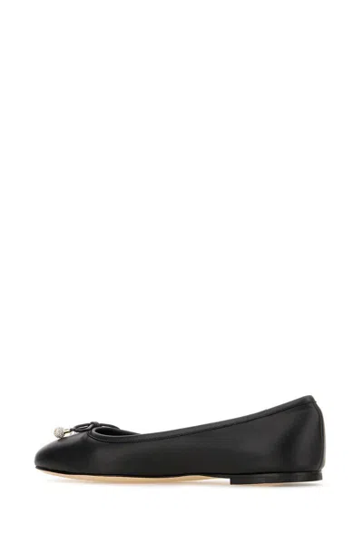 Jimmy Choo Ballet Shoes With Round Head And Flat Soles In Multi