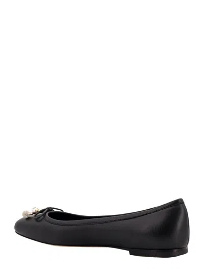 Jimmy Choo Ballet Shoes With Round Head And Flat Soles In Multi