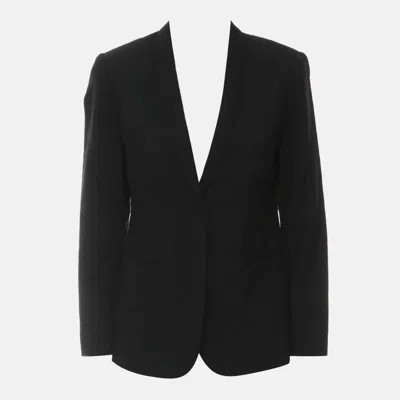 Pre-owned Hermes Black Button-up Blazer