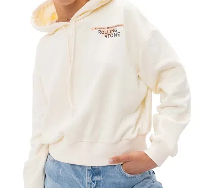 The Greii Rolling Stone Hoodie In Pale Buttercream