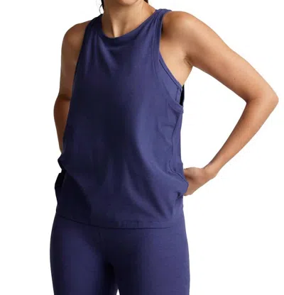 Beyond Yoga Featherweight Rebalance Tank Top In Blue