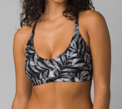 Prana Marina Bikini Top In Black Springtime In Black