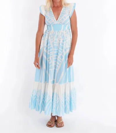 Ck Bradley Henning Dress In Papyrus Sky In Blue