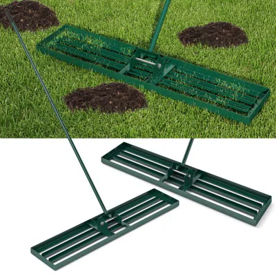 Hivvago Lawn Leveling Rake 46 X 10 Inch Heavy Duty Lawn Level Tool For Soil