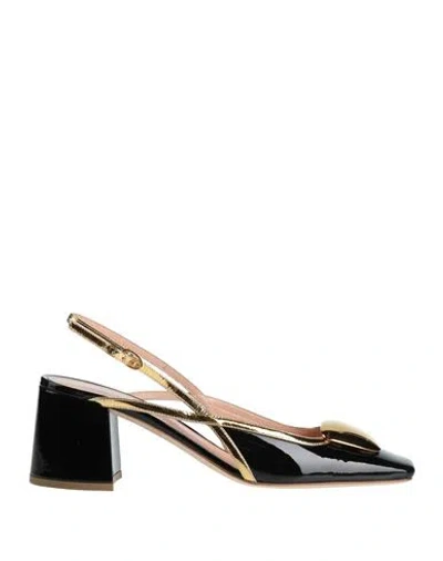 Rupert Sanderson Woman Pumps Black Size 8 Leather