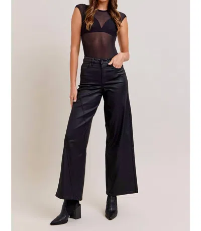 Hidden 33" Inseam High Rise Jean In Black Wax In Black