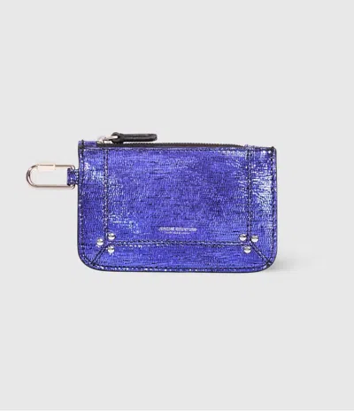 Jérôme Dreyfuss Women's Extra Small Wallet Coin Purse In Lamé Gitane