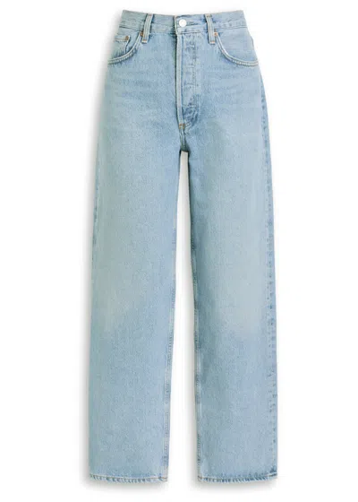 Agolde Henson Straight-leg Jeans In Blue