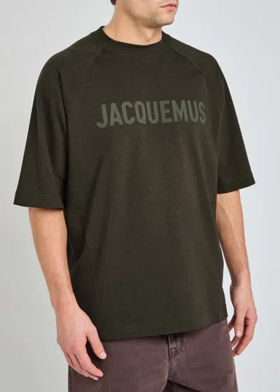 Jacquemus Item O-neck Short-sleeved T-shirt In Military Green