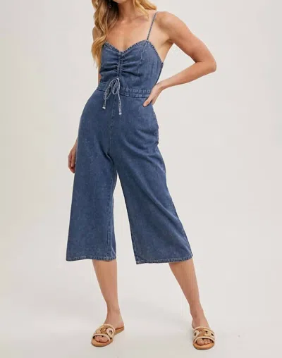Bluivy Tess Jumpsuit In Medium Wash In Blue