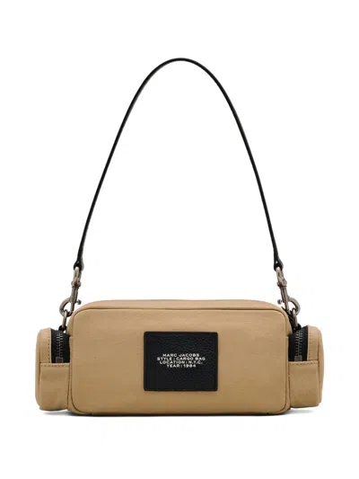 Marc Jacobs Borsa A Tracolla The Cargo Canvas Camel In Nude