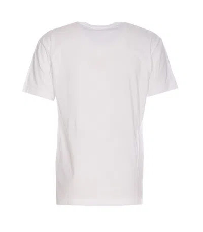 Comme Des Garçons Play Printed T-shirt And Logo Patch