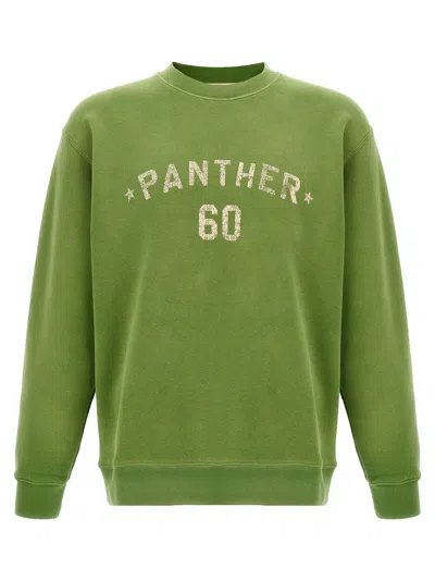 Valentino Cotton S Graphic Print Sweater In Green