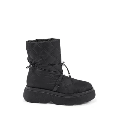 Dee Ocleppo Black Nylon Boot In Black
