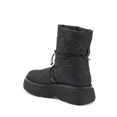 Dee Ocleppo Black Nylon Boot In Black