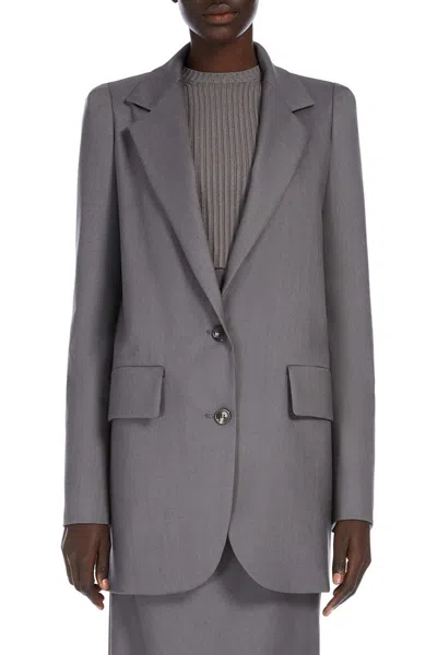 Max Mara Jackets In Gray