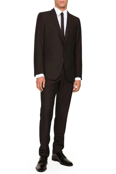 Dolce & Gabbana Long-sleeved Button-up Shirt In White