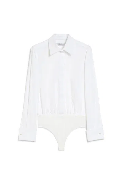 Max Mara Stretch Cotton Poplin Shirt
