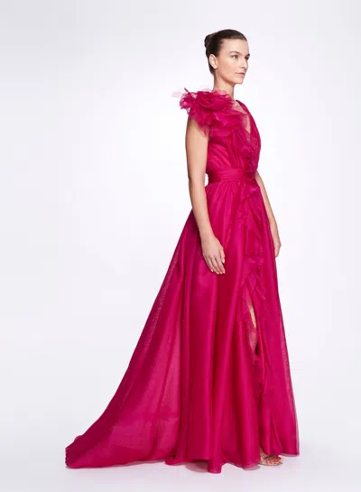 Marchesa Silk Organza Ballgown