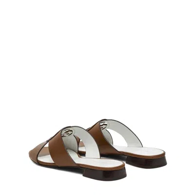 Tory Burch Miller Crisscross Sandal In Brown