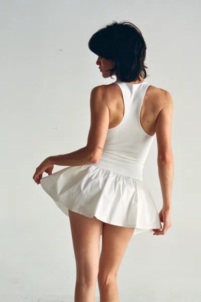 Pf25 Alice Dress In White