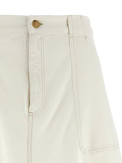 Apc Laurie A-line Skirt With Button Detail