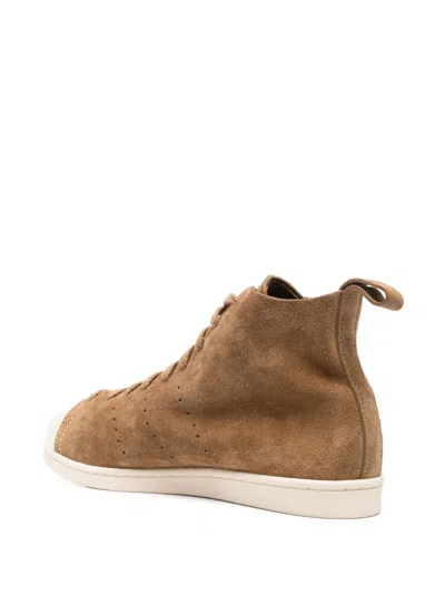 Adidas Originals Adidas By Wales Bonner Superstar Hi Sneakers In Brown