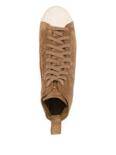 Adidas Originals Adidas By Wales Bonner Superstar Hi Sneakers In Brown