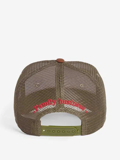 Dsquared2 Printed Mesh Cap In Brown