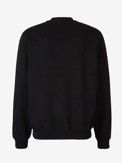 Casablanca Long-sleeved Sweater In Black
