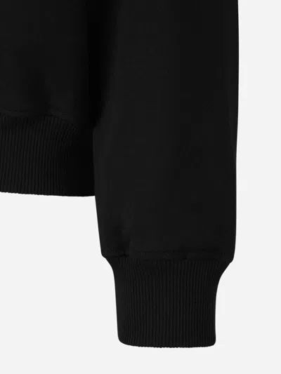 Casablanca Long-sleeved Sweater In Black