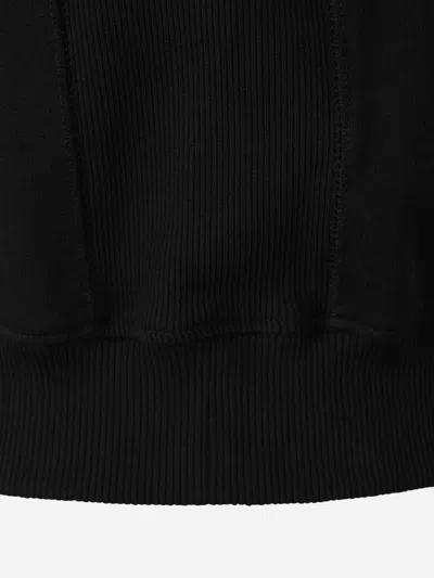 Casablanca Long-sleeved Sweater In Black