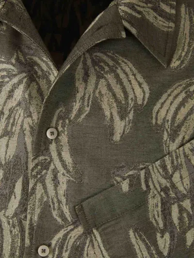 Jacquemus Aloe Shirt Print 3/4 Sleeves In Multicolour