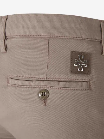 Jacob Cohen Brown Cotton Jeans & Pant