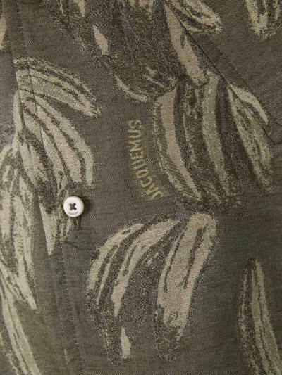 Jacquemus Aloe Shirt Print 3/4 Sleeves In Multicolour